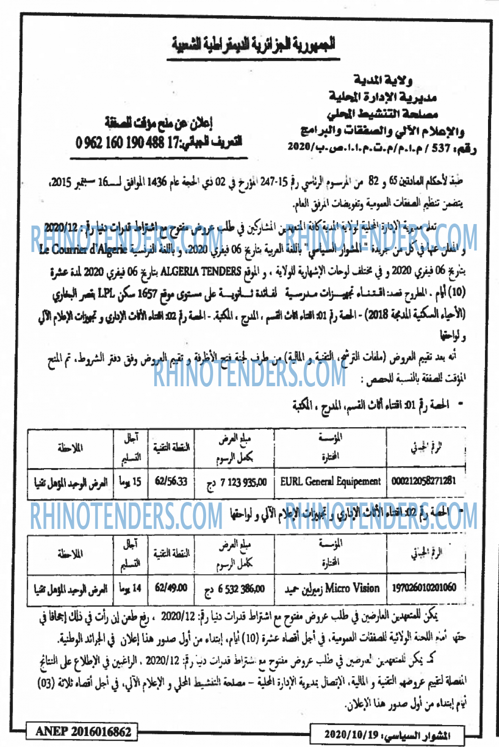 المشوار السياسي