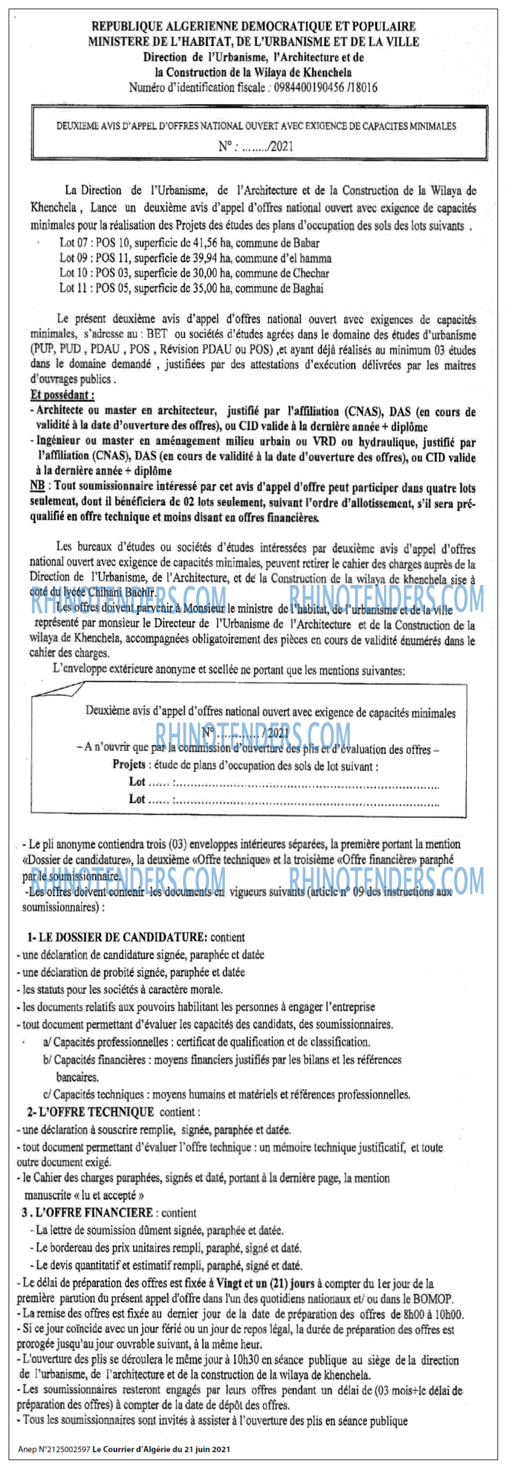 Le Courrier d'Algerie