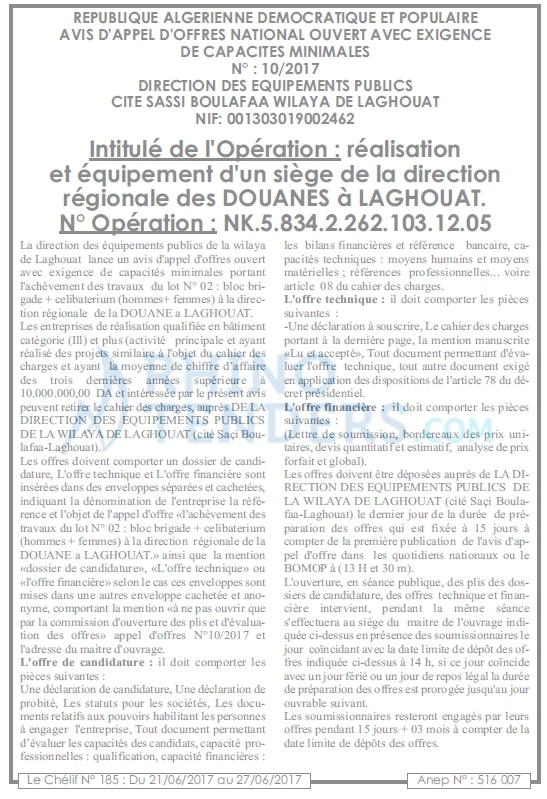 Le chélif