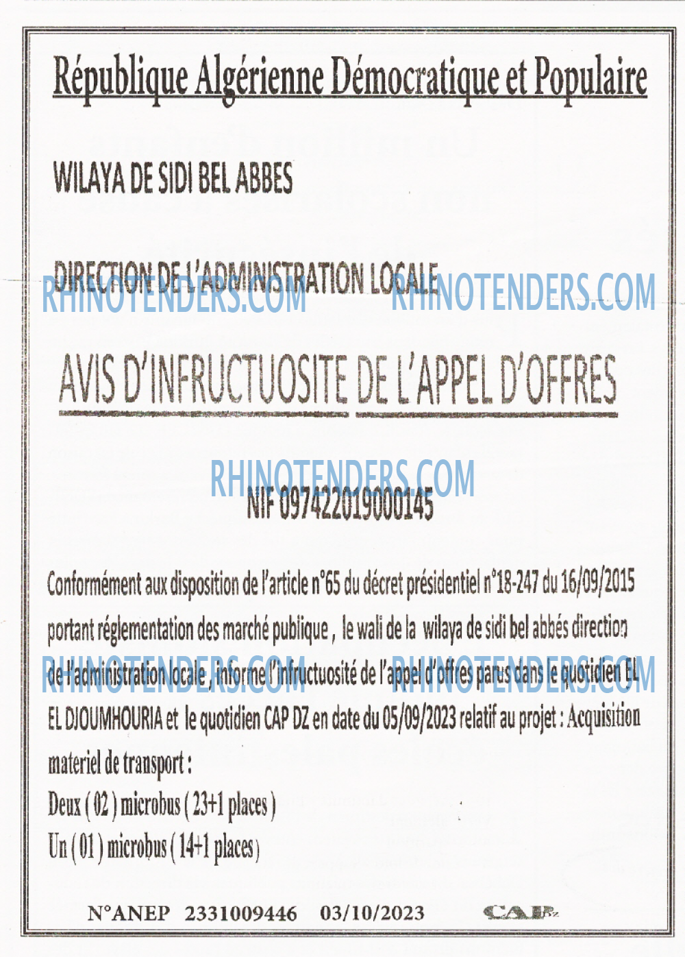 CAP OUEST