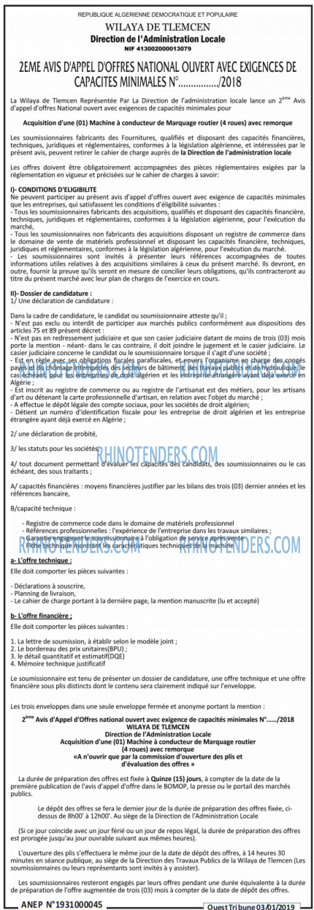 ouest TRIBUNE