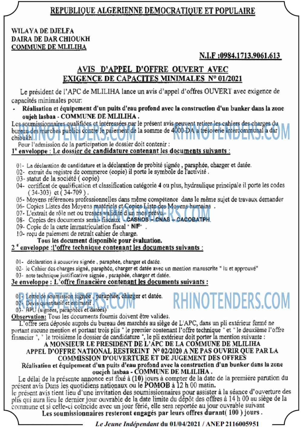 Jeune Independant