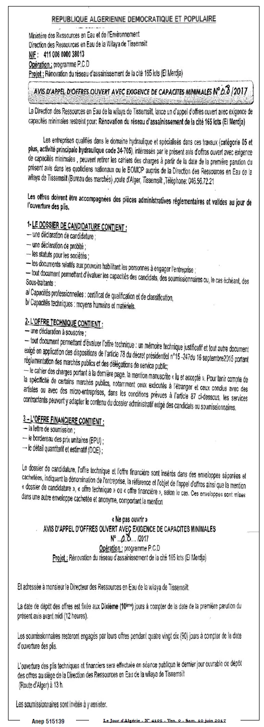 Le Jour d'Algérie