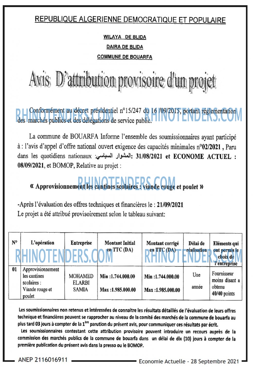 Economie Actuelle