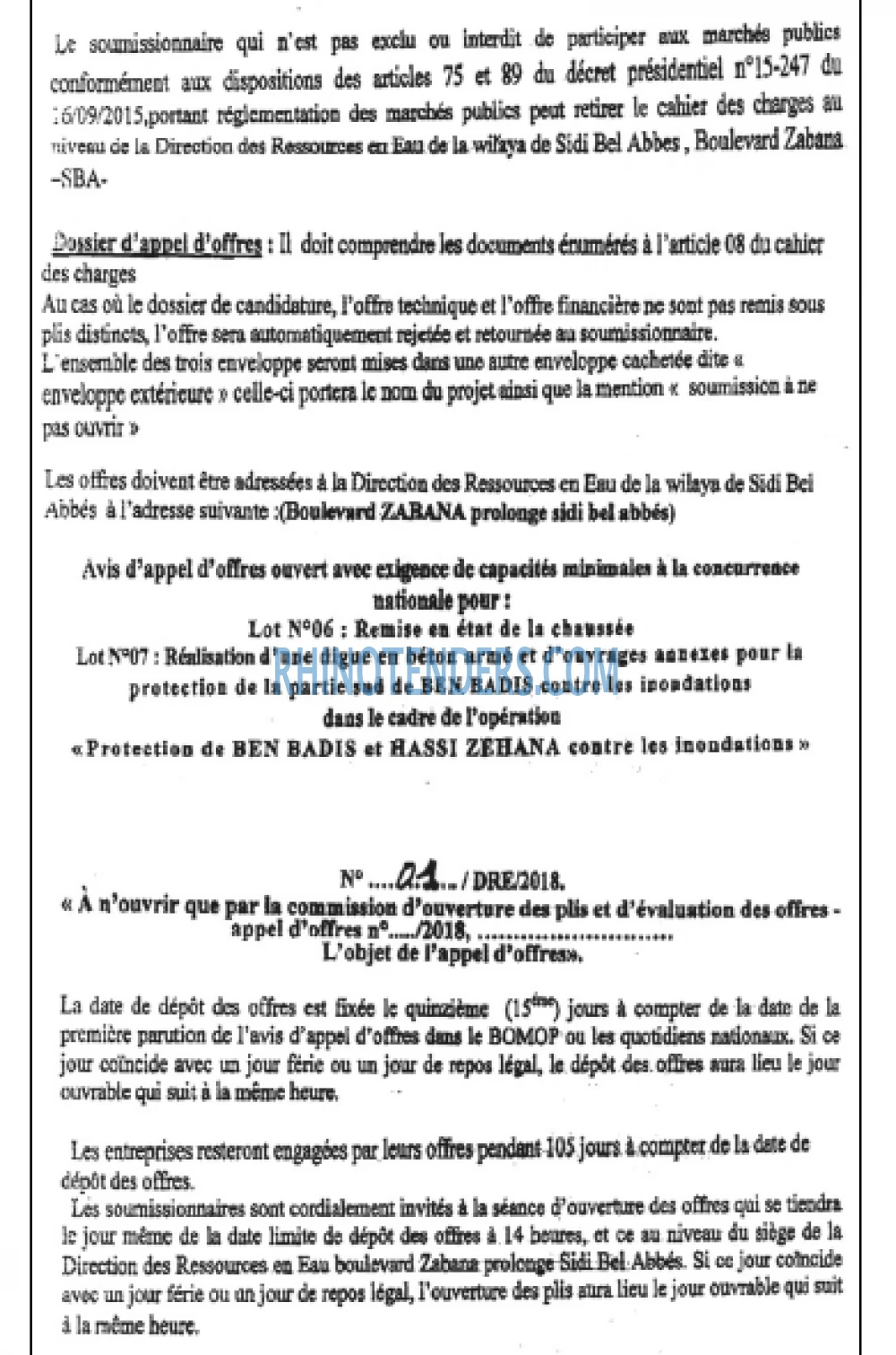 TRIBUNE DES LECTEURS