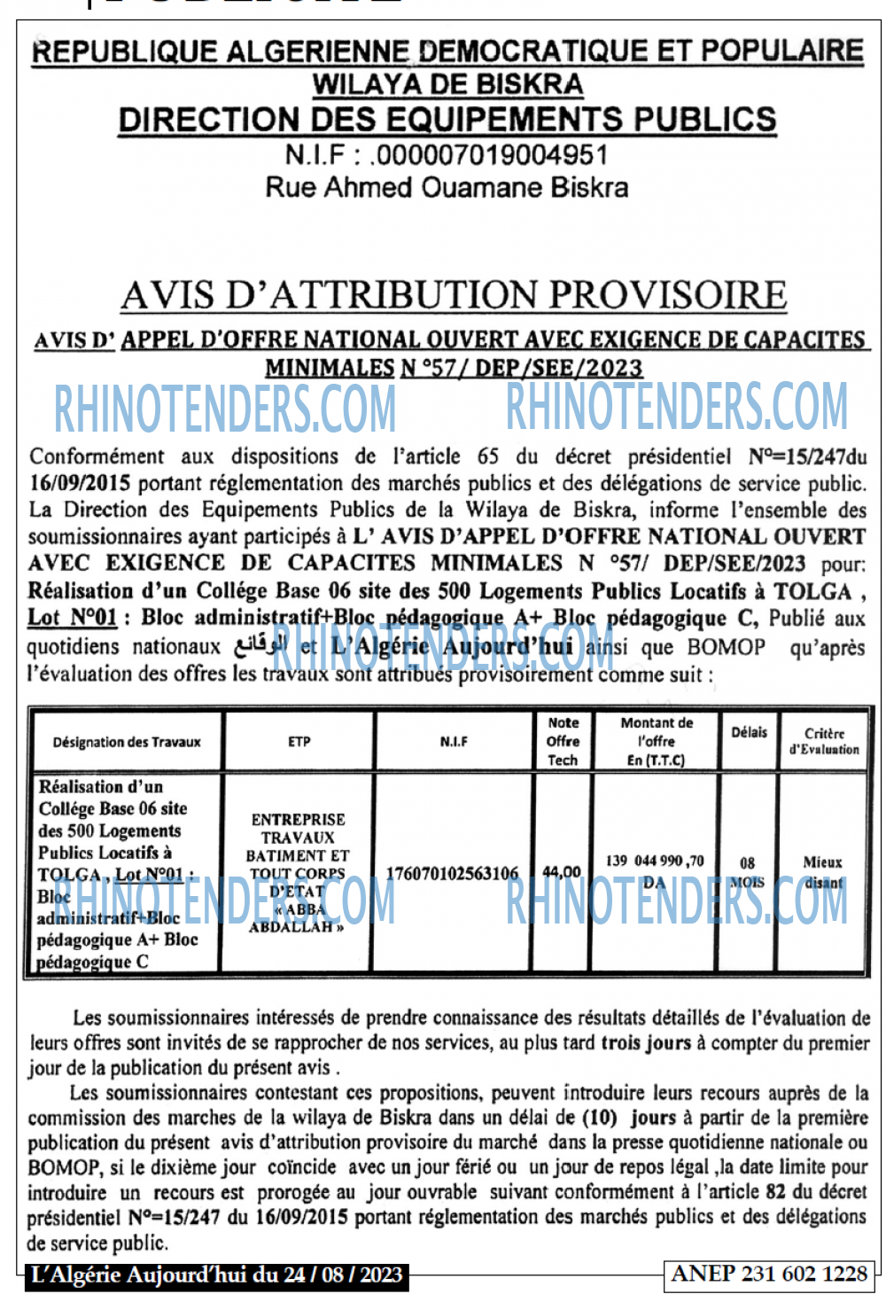 Aujourd'hui