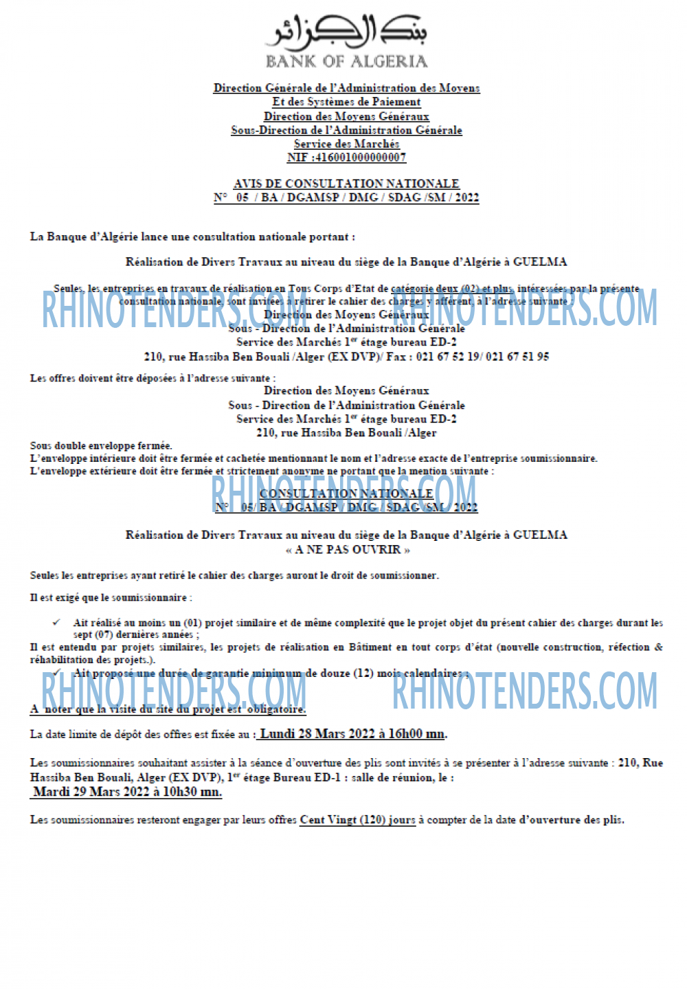 Banque d'Algérie