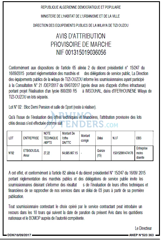 NOUVELLE REPUBLIQUE