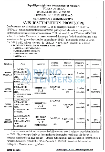 Le Jour d'Algérie