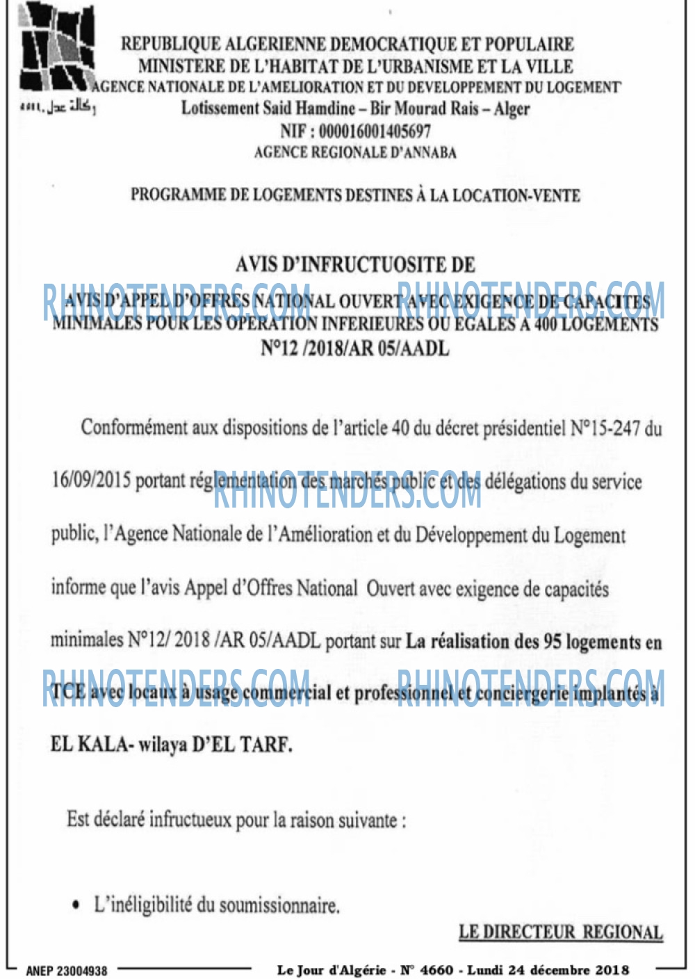 Le Jour d'Algérie