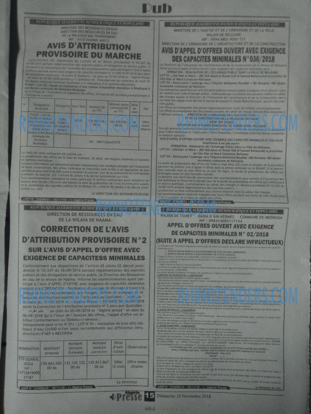 ALGERIE PRESSE