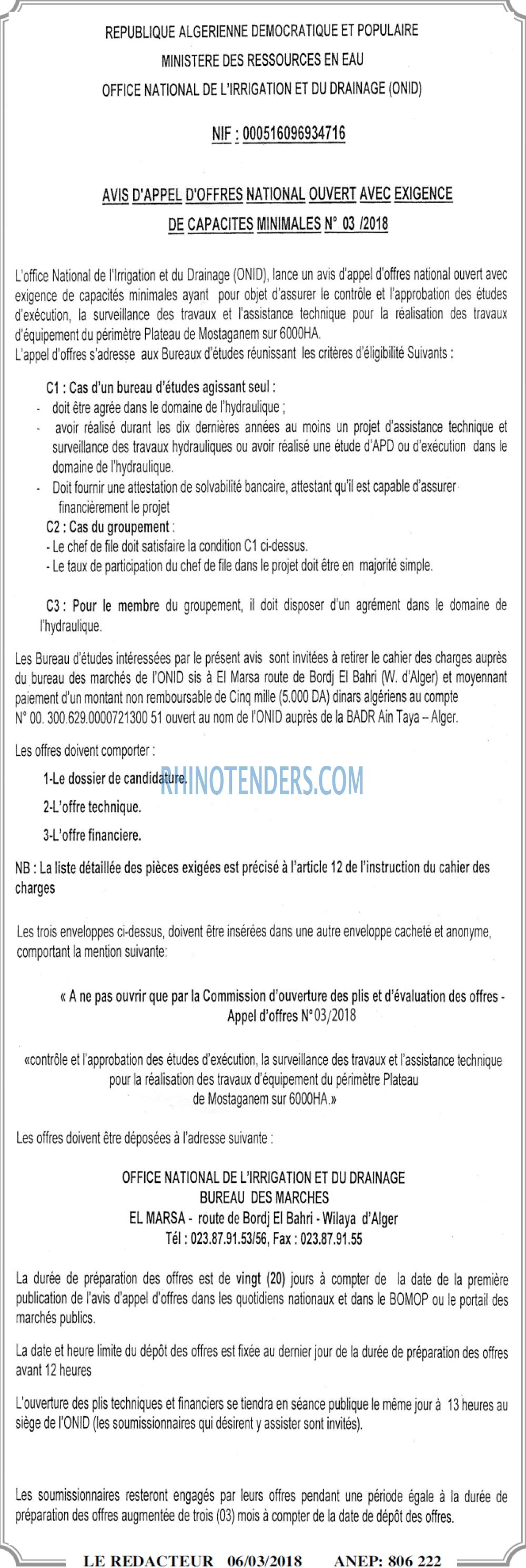 LE REDACTEUR