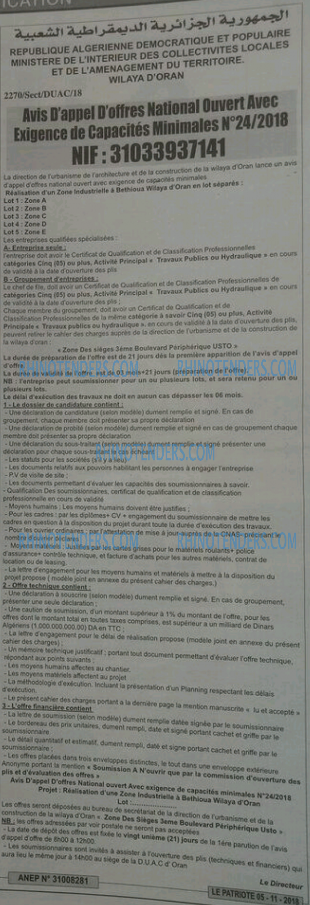 LE PATRIOTE