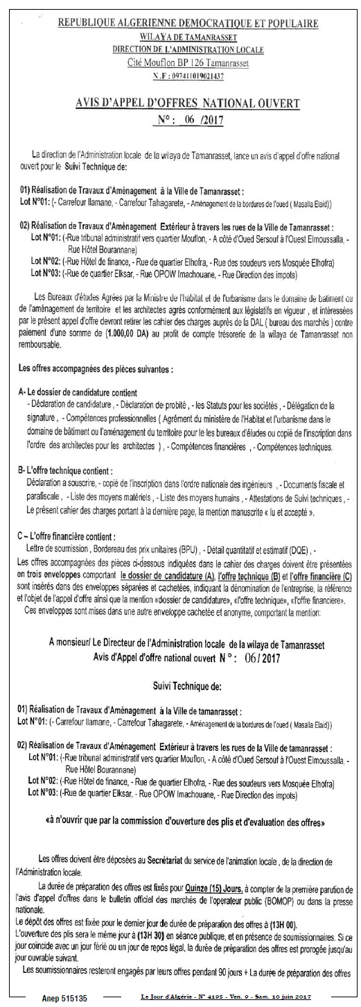 Le Jour d'Algérie