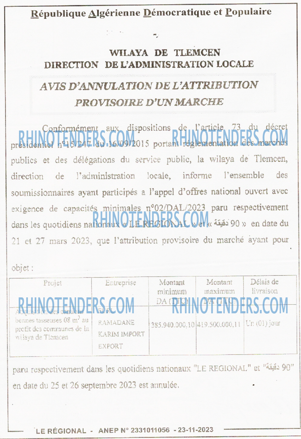 Régional
