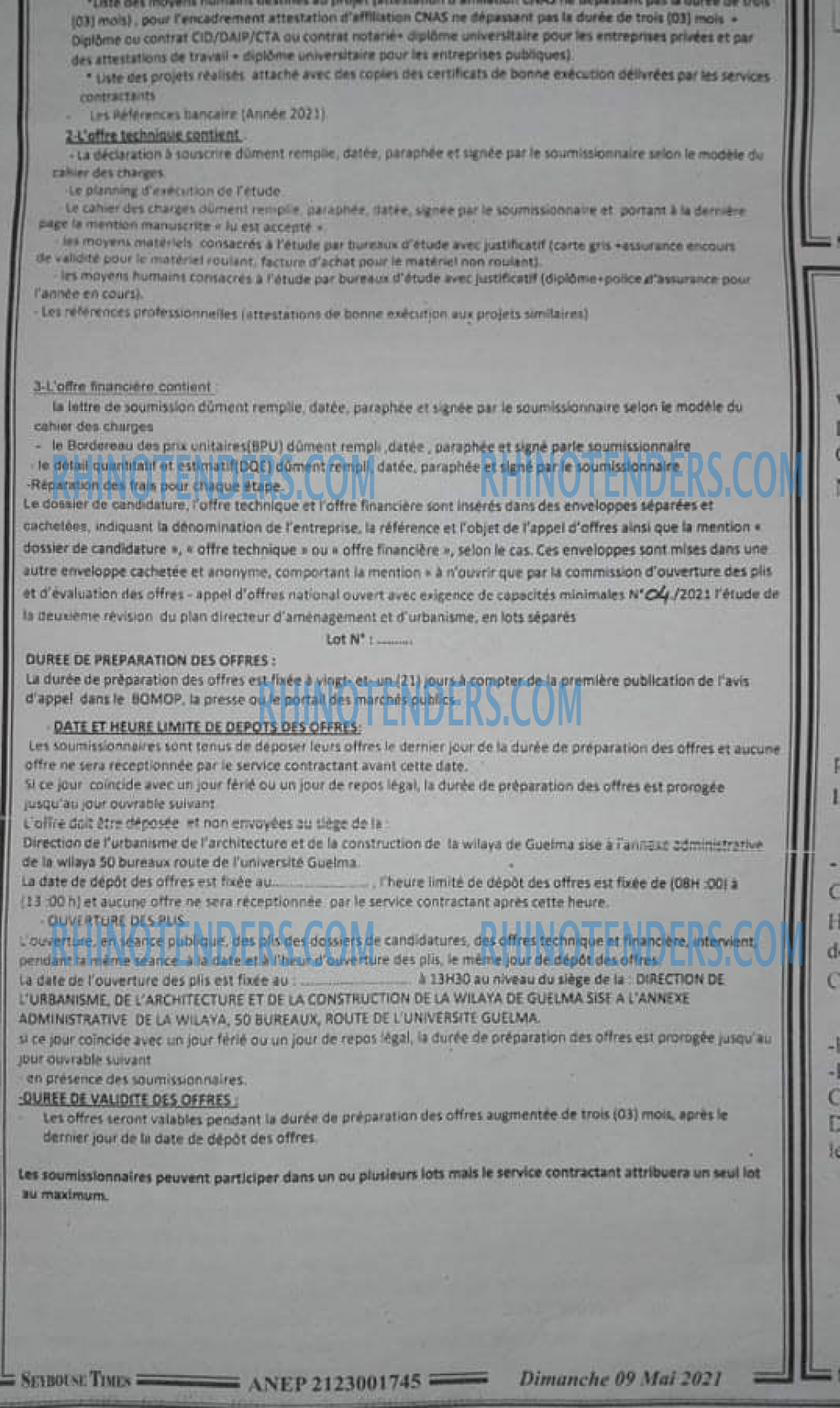 SEYBOUSSE TIMES