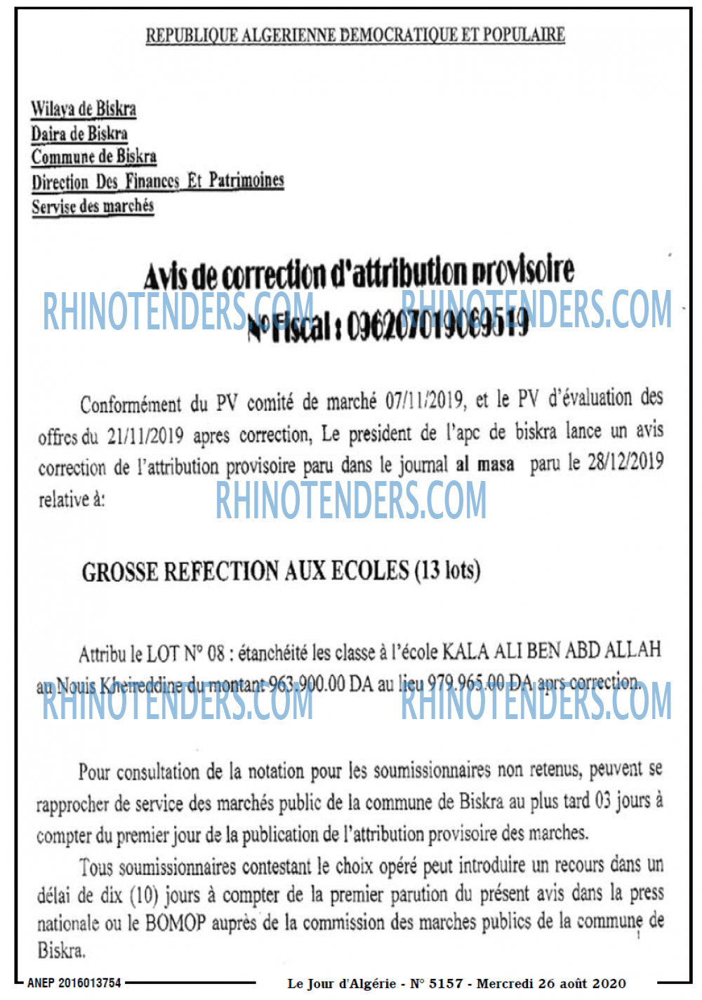Le Jour d'Algérie