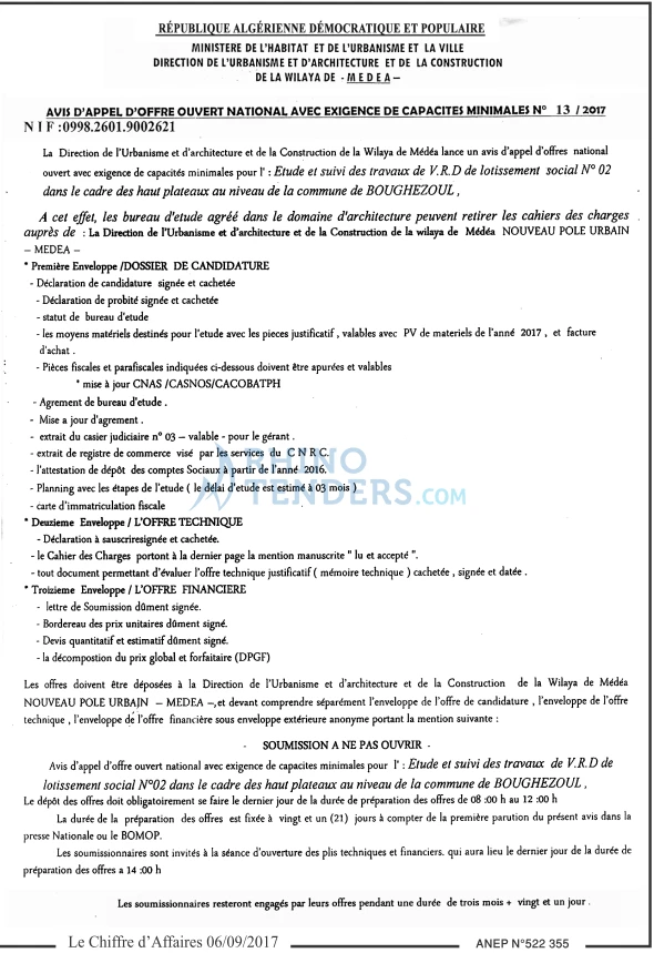 Le Chiffre d'Affaires