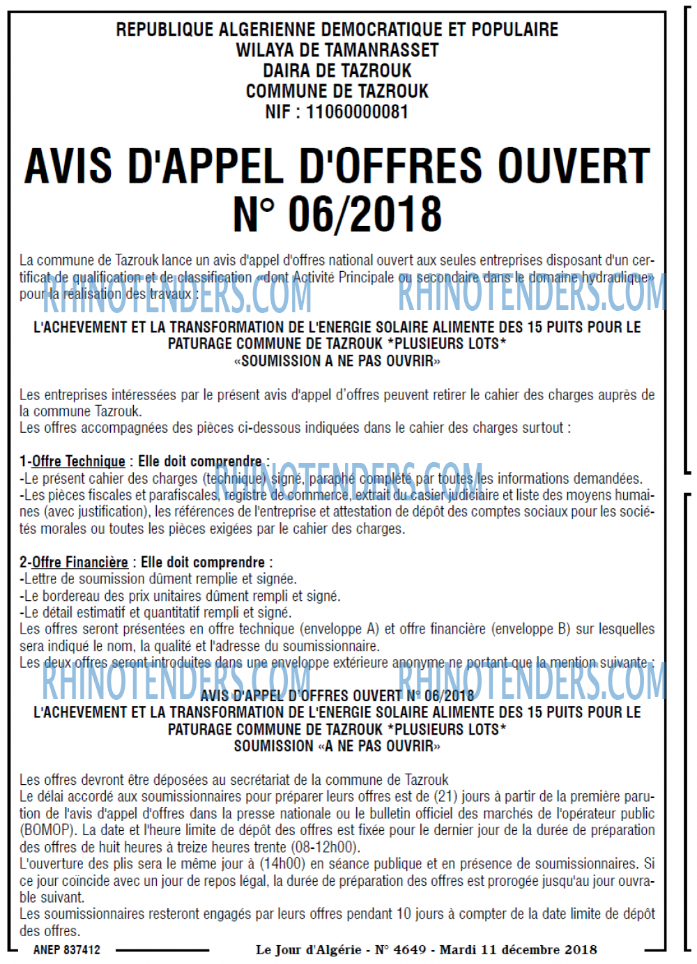 Le Jour d'Algérie