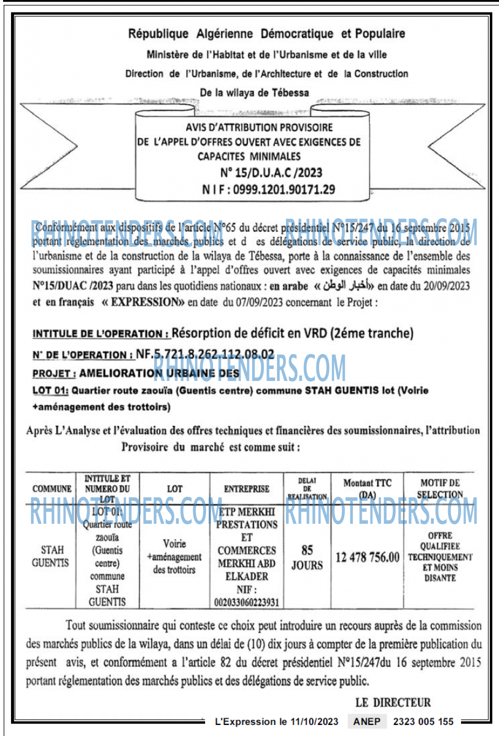 L'EXPRESSION