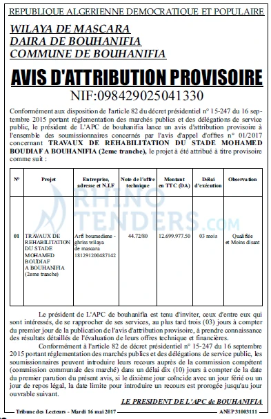 TRIBUNE DES LECTEURS