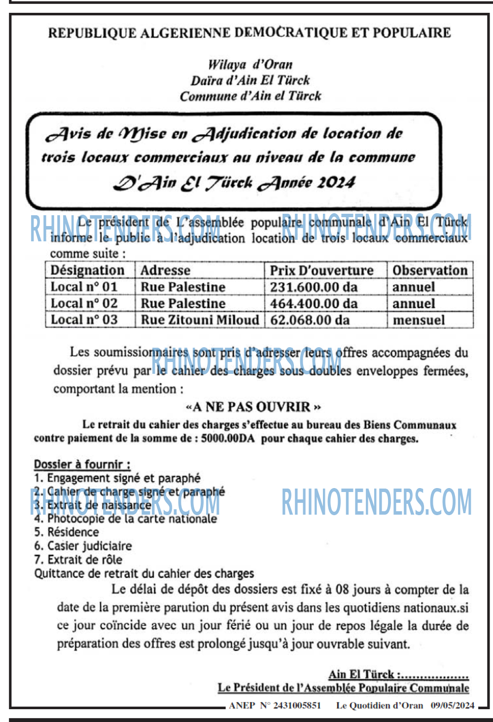 Le Quotidien d'Oran