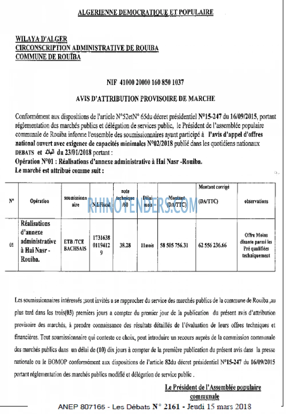 Les Debats