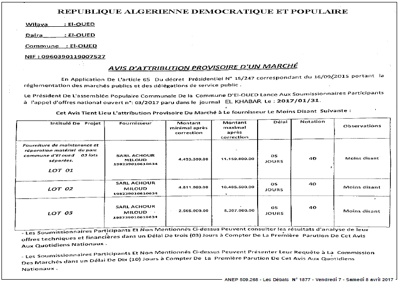 Les Debats