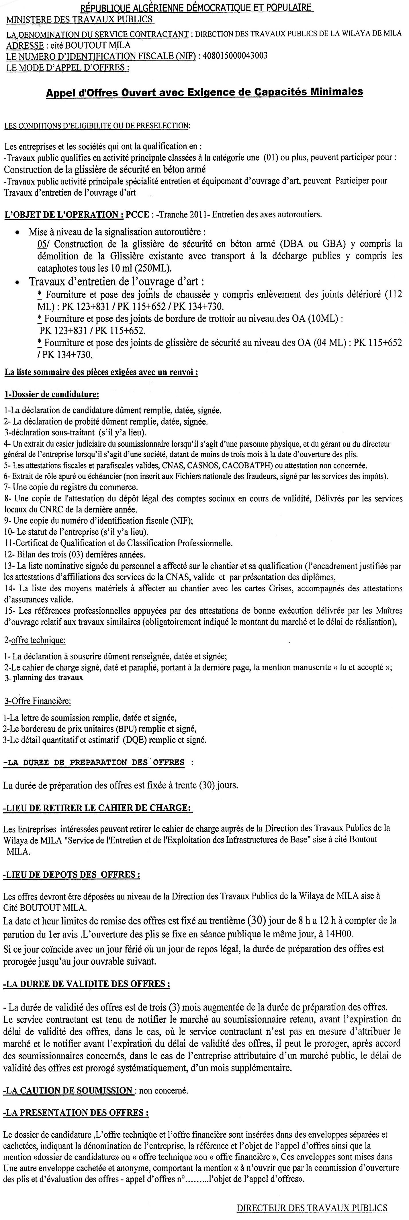 LE SOIR D'ALGERIE
