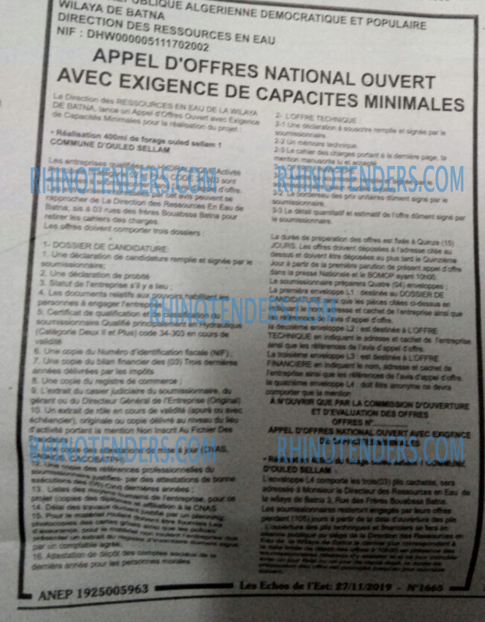 Les Echos de l'Est