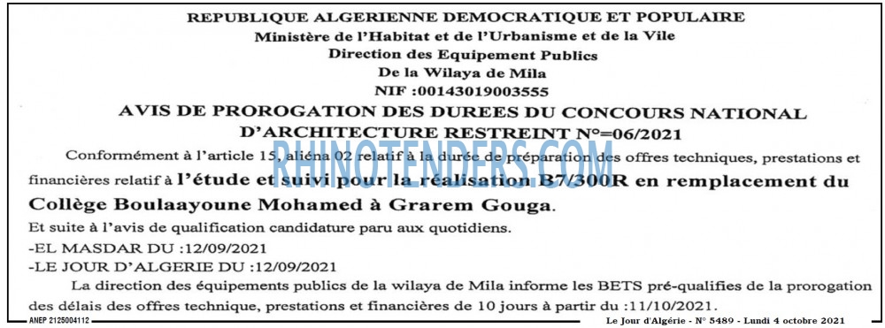 Le Jour d'Algérie