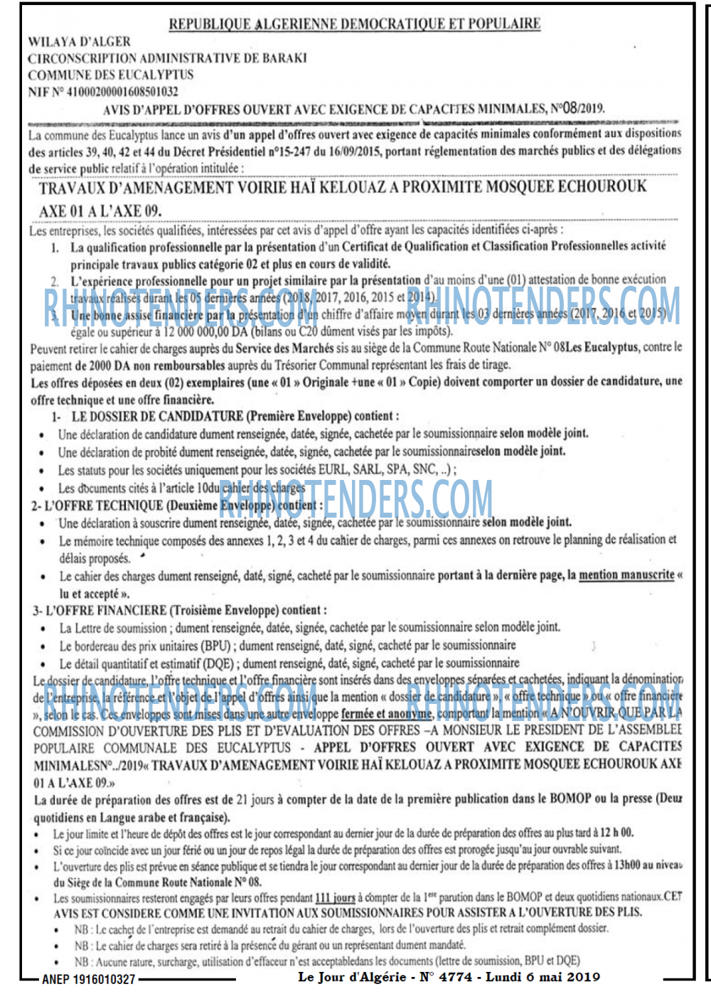 Le Jour d'Algérie