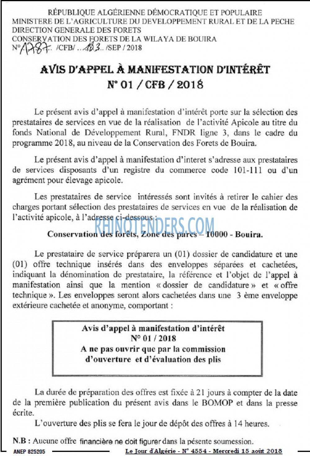 Le Jour d'Algérie