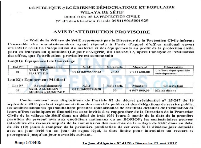 Le Jour d'Algérie