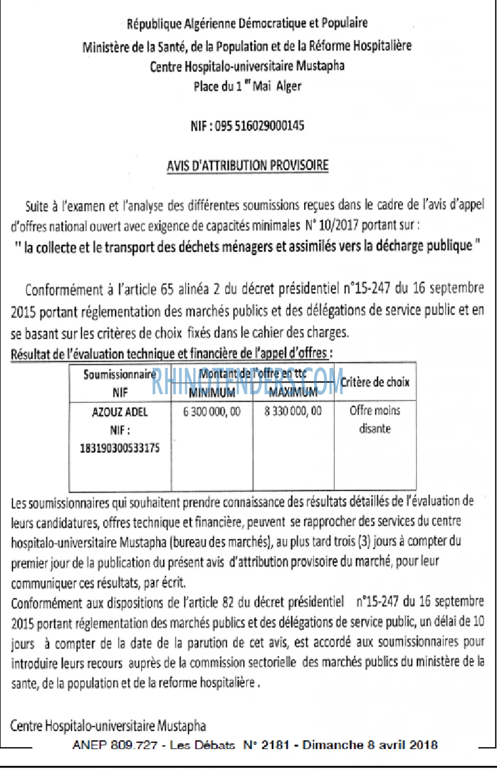 Les Debats