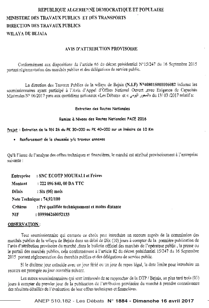 Les Debats