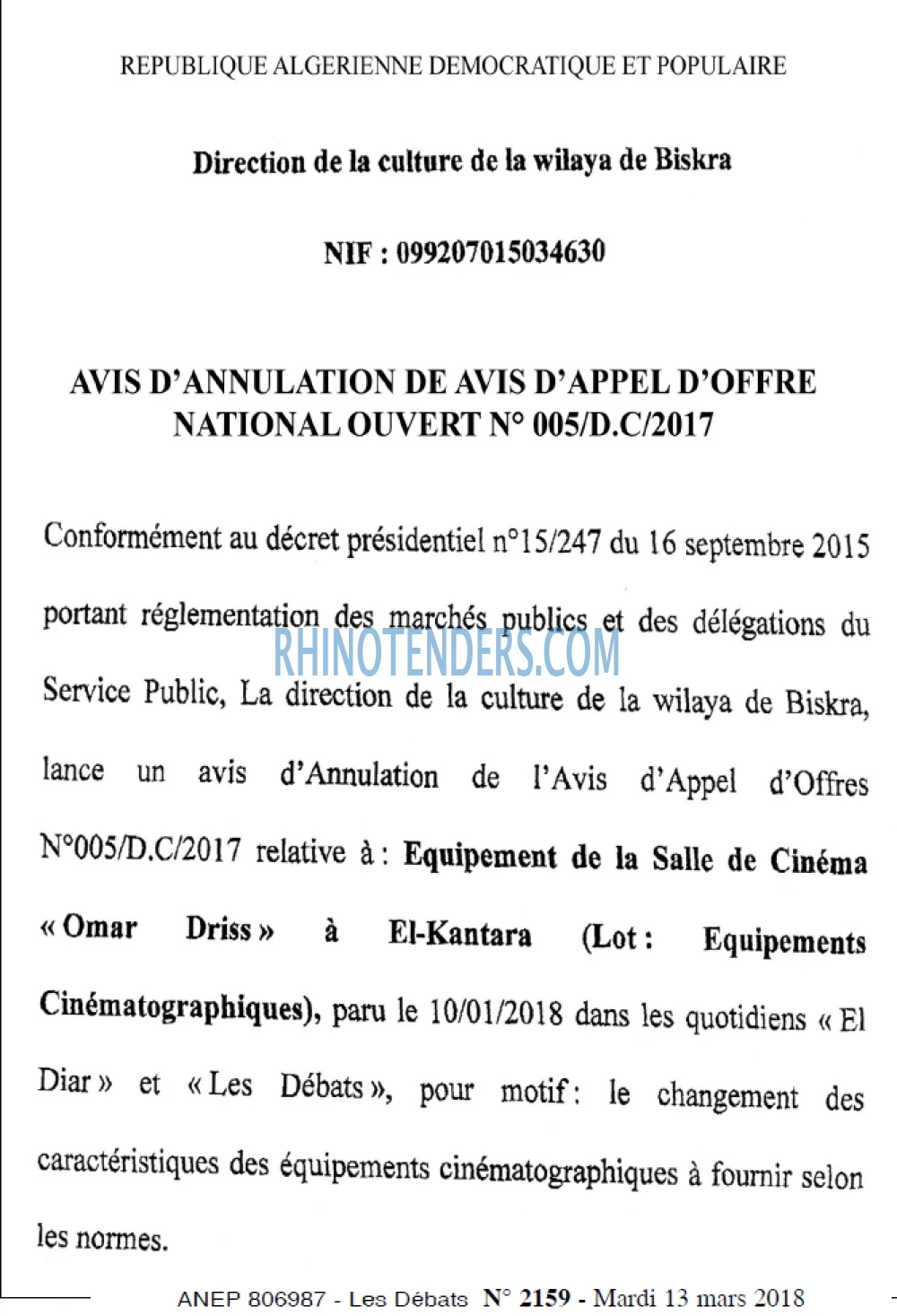 Les Debats