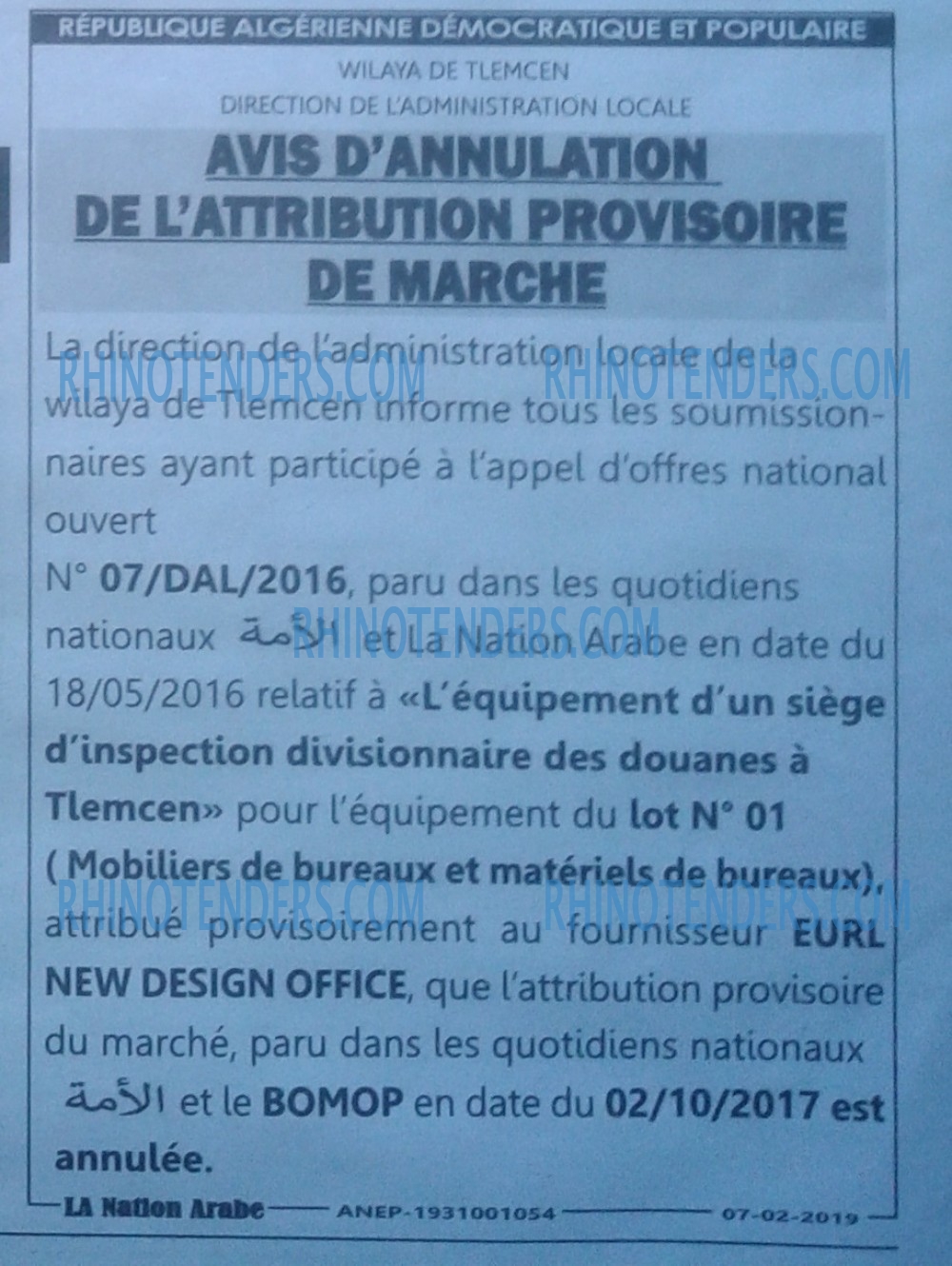 LA NATION ARABE