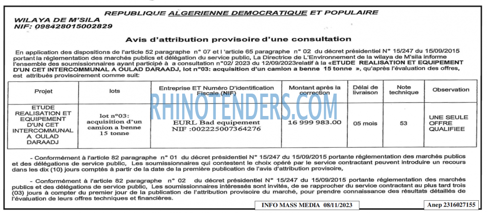 Infos Mass Media