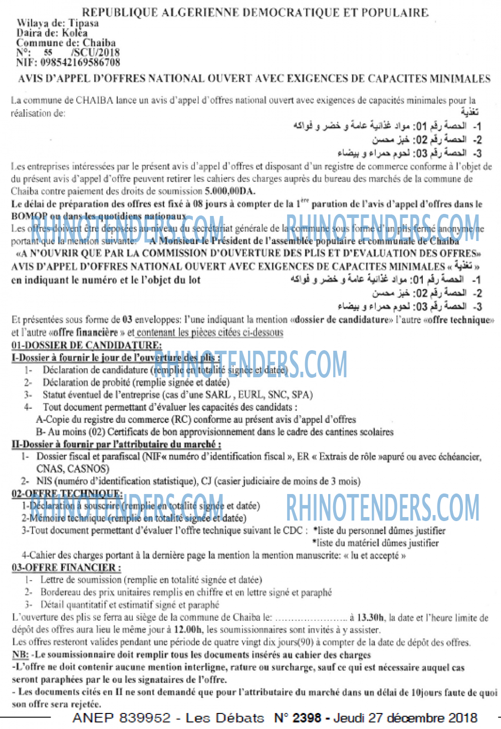Les Debats