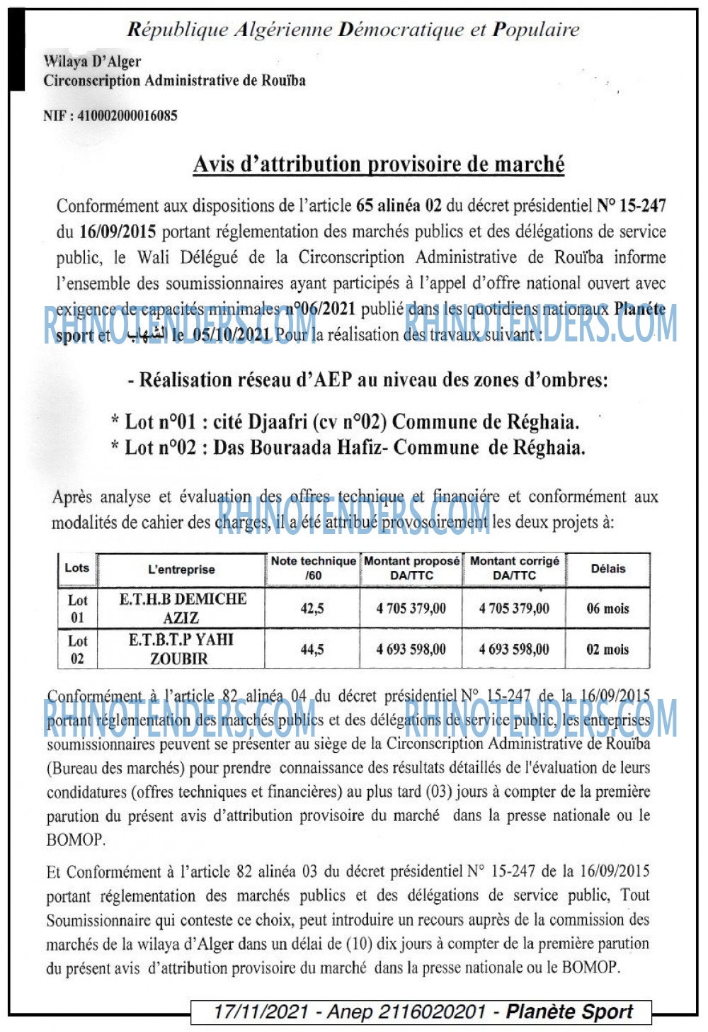 PLANETE SPORT