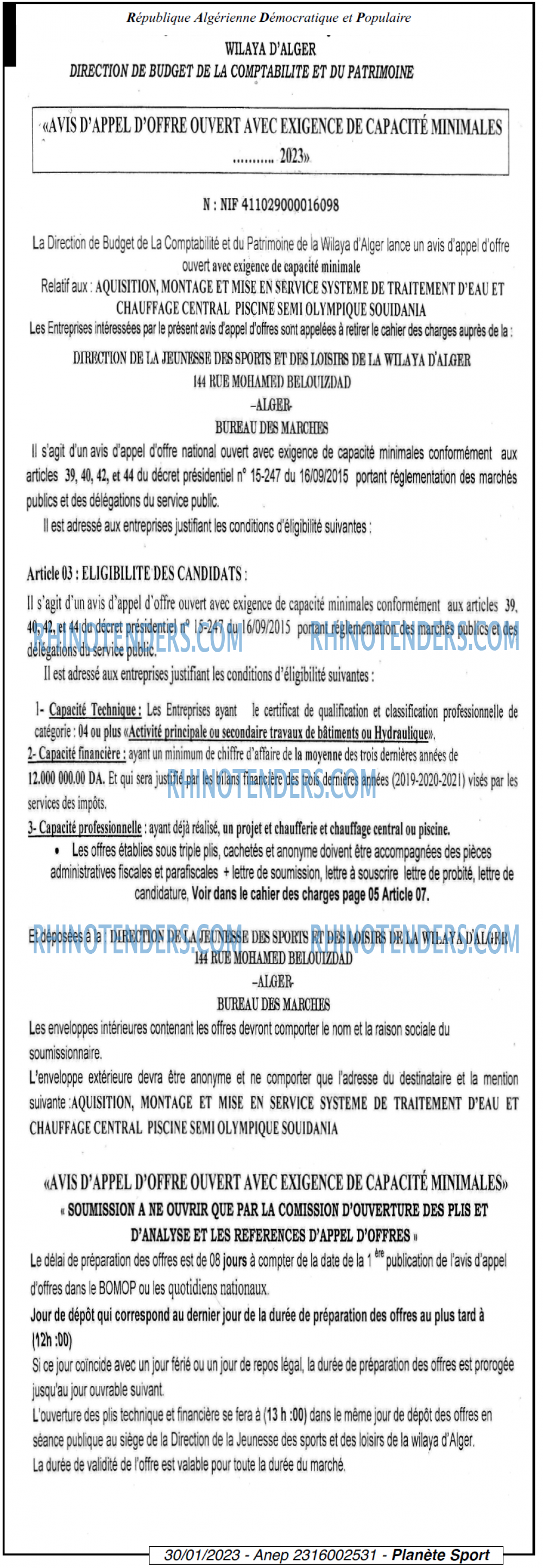 PLANETE SPORT