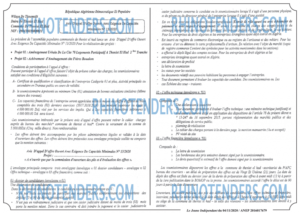 Jeune Independant