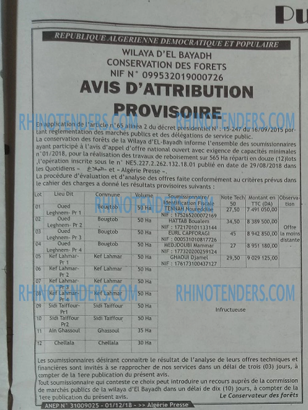 ALGERIE PRESSE