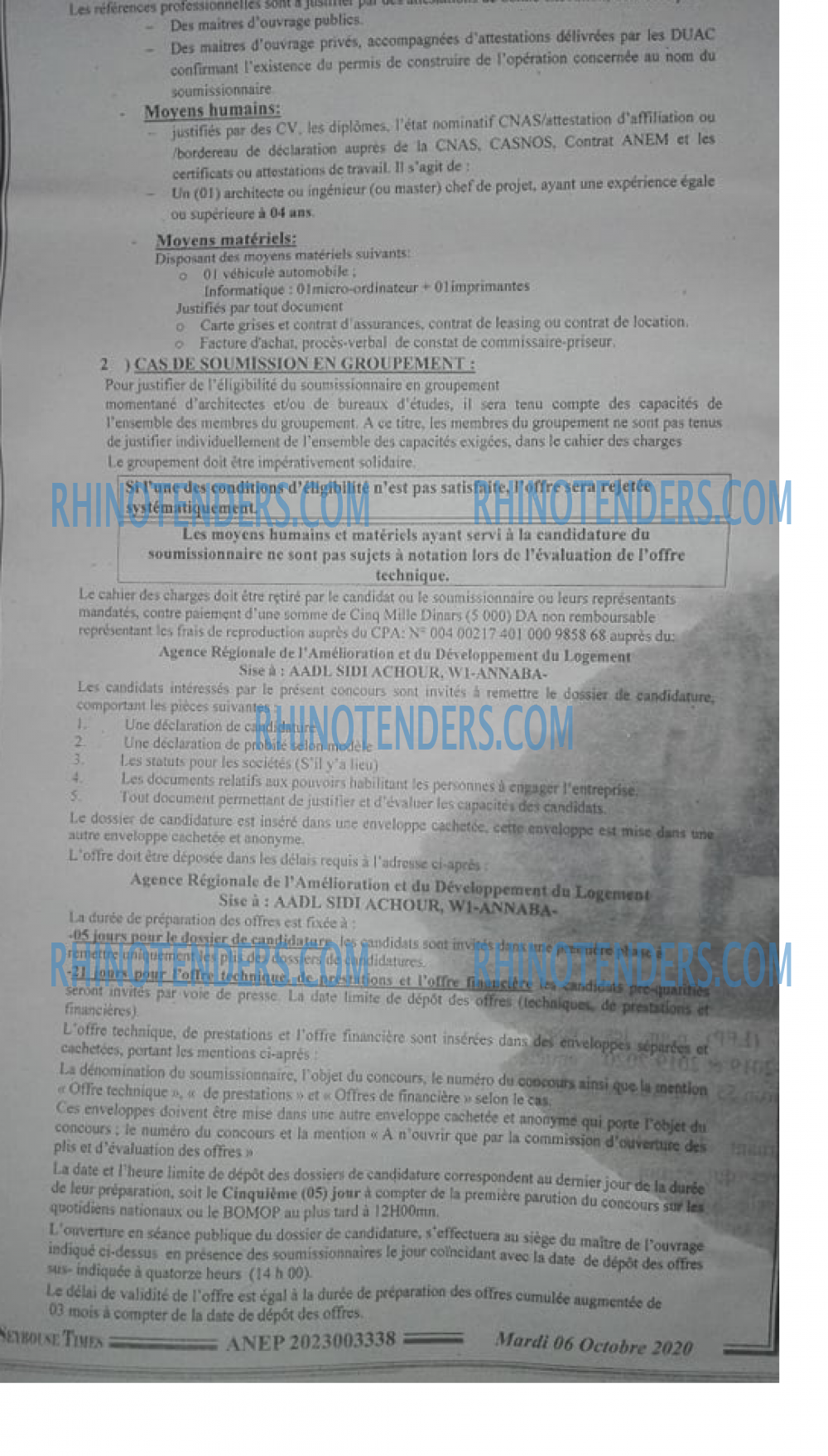 SEYBOUSSE TIMES