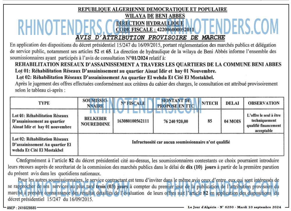 Le Jour d'Algérie