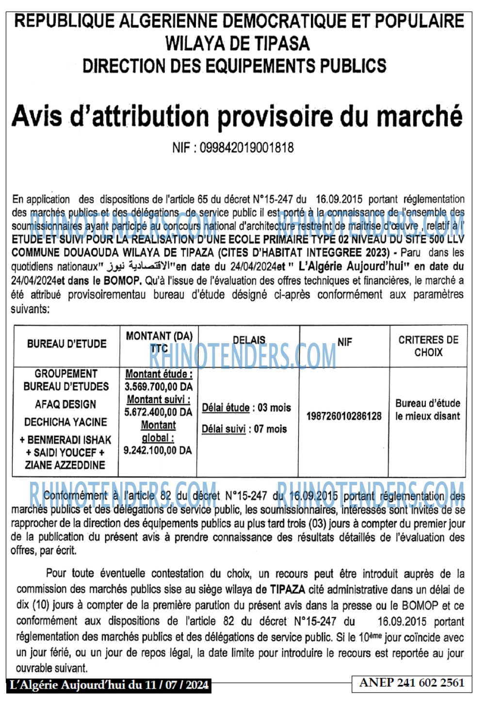 Aujourd'hui