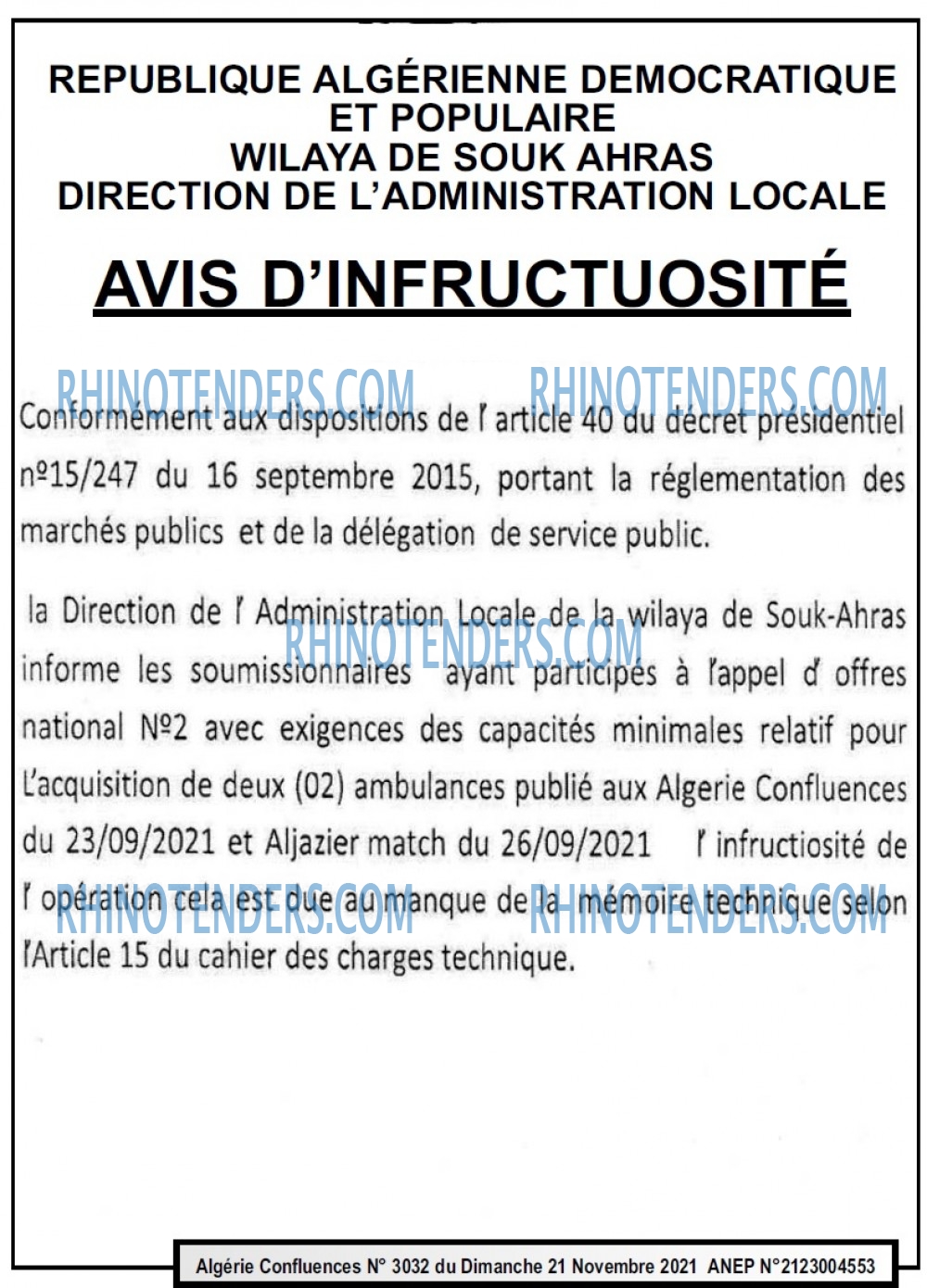 Algerie Confluence