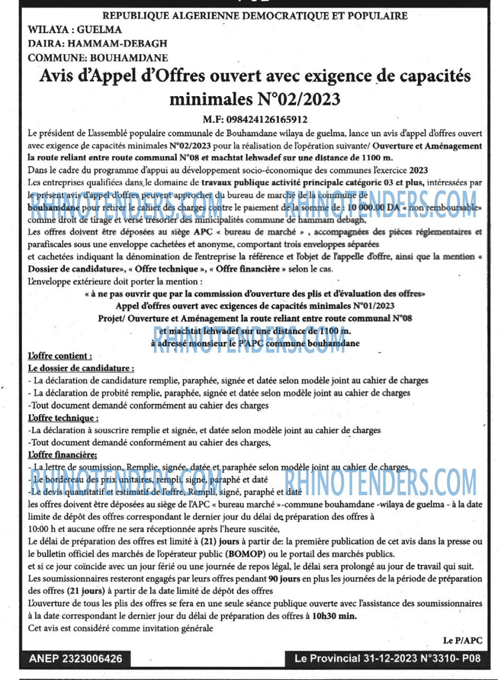 LE PROVINCIAL