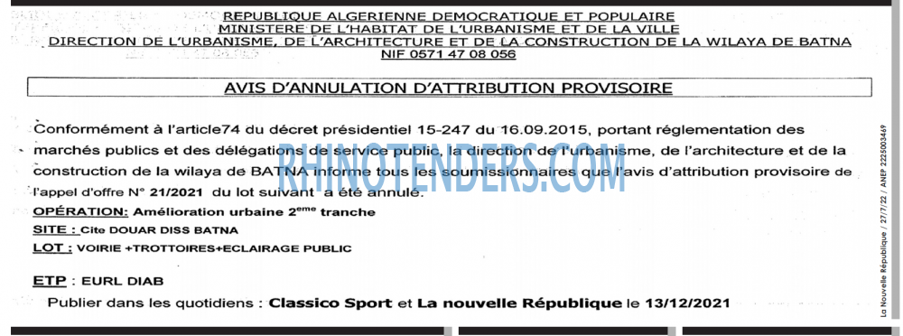 NOUVELLE REPUBLIQUE